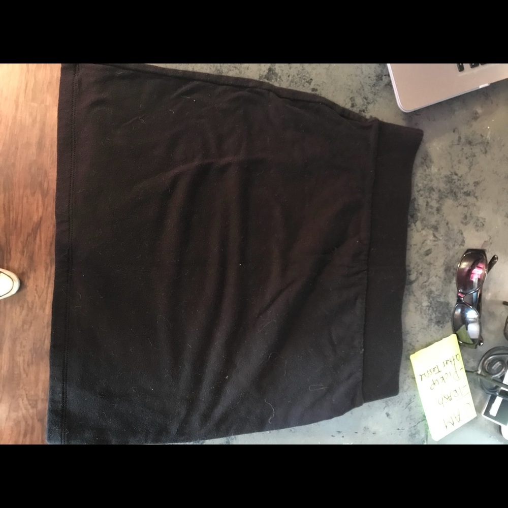 Black Forever 21 Bodycon Mini Skirt